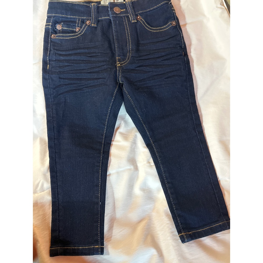 Lucky Brand Skinny Jeans Authentic Stretch Dark Wash Denim Pants 2T